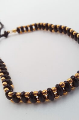 Pulsera Black gold