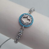 Pulsera cielo mano hamsa - Imagen 2