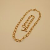 Juego gargantilla con pulsera